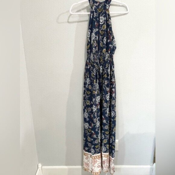 Altar’d State Boho Western Floral Embroidered Feminine Shabby Chic Maxi Dress - Picture 2 of 8